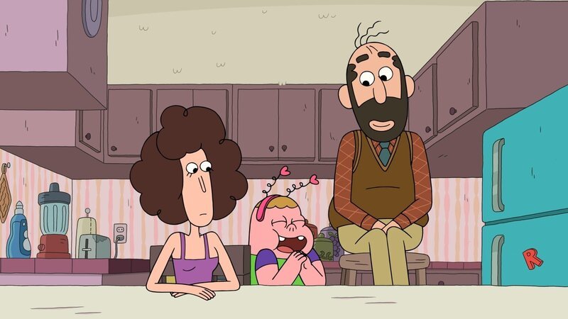 v.li.: Ms. Baker, Clarence, Mr. Mozer – Bild: TM & CARTOON NETWORK. A TIME WARNER COMPANY. ALL RIGHTS RESERVED.