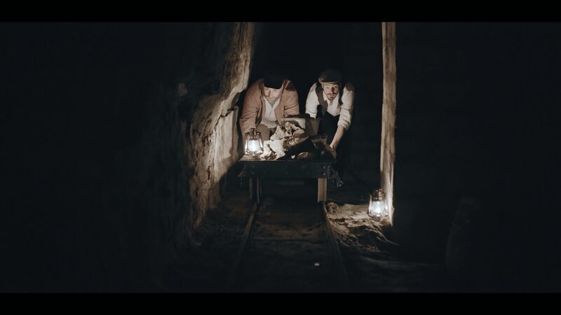 Arbeiter gruben für die Kanalisation ein 2000 Kilometer langes Tunnelsystem. – Bild: ZDF