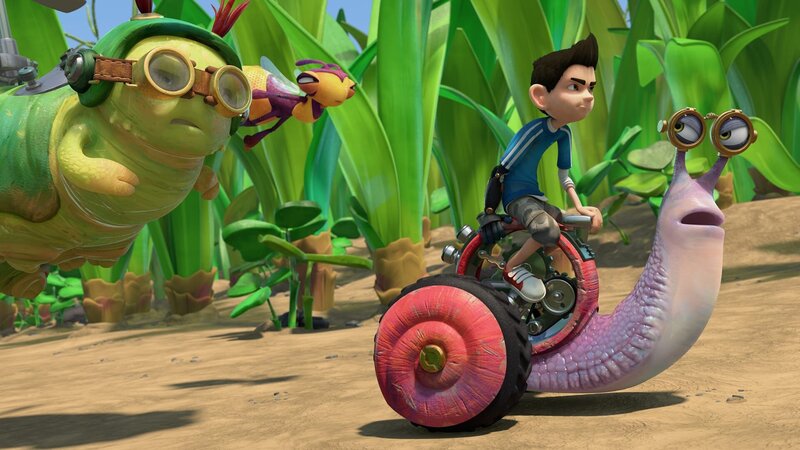 Den Insectibles läuft die Zeit davon: Sie müssen eine seltene Blume finden. – Bild: KiKA/​One Animation PTE LTD.