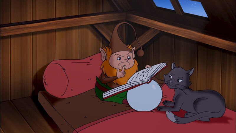 Hush Hush hält sich in einer Hundehütte versteckt. – Bild: ZDF/​Kiddinx