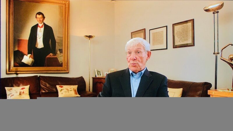 Baudoin Nagelmackers ist einer der letzten Nachkommen von Georges Nagelmackers. Der 85-Jährige erzählt Überraschendes und Bewegendes über den Orientexpress-Gründer. – Bild: ZDF