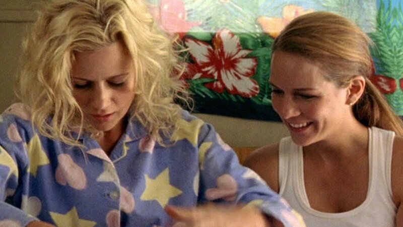 Zu ihrem Geburtstag wartet auf Jodi (Rachael Carpani, l.), neben dem Geschenk von Kate (Michala Banas), noch eine ganz andere Überraschung … – Bild: TVNOW