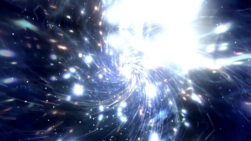 Dunkle Materie entsteht, wenn die Energie im Urknall abkühlt. – Bild: Discovery Communications