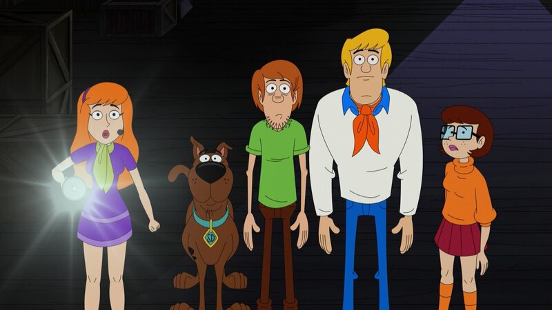 v.li.: Daphne Blake, Scooby-Doo, Shaggy Rogers, Fred Jones, Velma Dinkley – Bild: Warner Bros. Entertainment Inc.