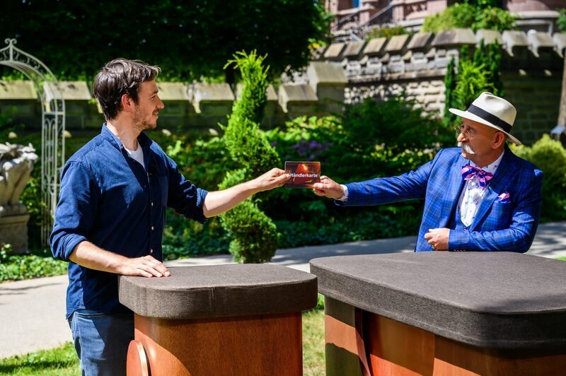 L-R: Felix Neureuther und Horst Lichter – Bild: ZDF und Willi Weber.