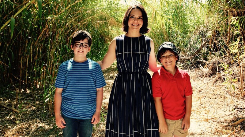 Virginia with her boys Richard and Reagan. – Bild: Discovery Communications
