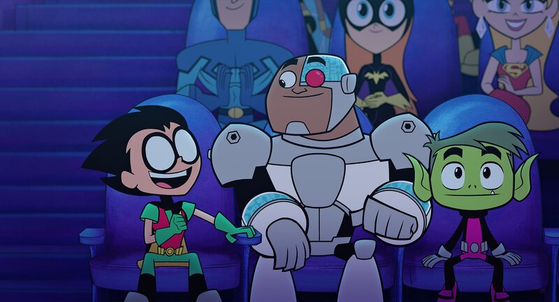 (v.l.n.r.) Robin; Cyborg; Beast Boy – Bild: Warner Bros. Entertainment Inc. (v.l.n.r.) Robin; Cyborg; Beast Boy – Bild: Warner Bros. Entertainment Inc.