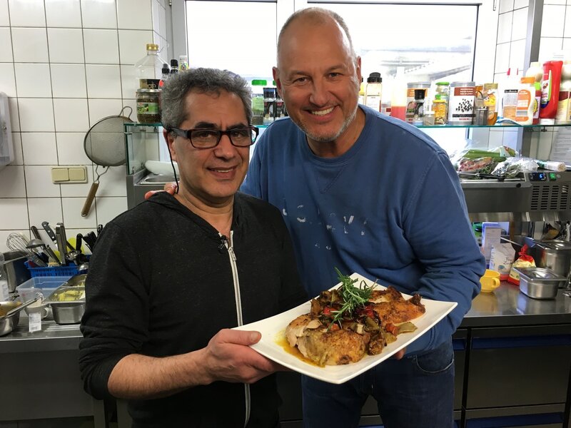 Morteza (l.); Frank Rosin (r.) – Bild: Kabel Eins