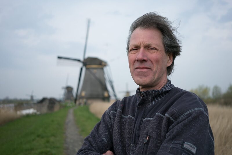 Kinderdijk, Die Niederlande – Mühlenbauer, Ad Wisse. – Bild: National Geographic