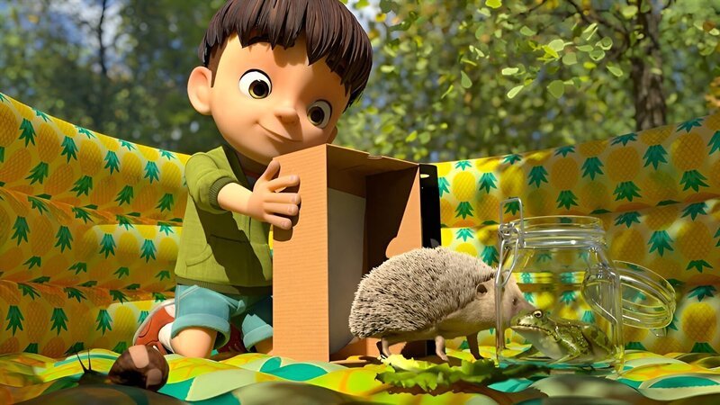 Ganz schön viel Kundschaft in der Tierklinik von Doktor Kleiner Fuß. – Bild: ZDF/​La Station Animation