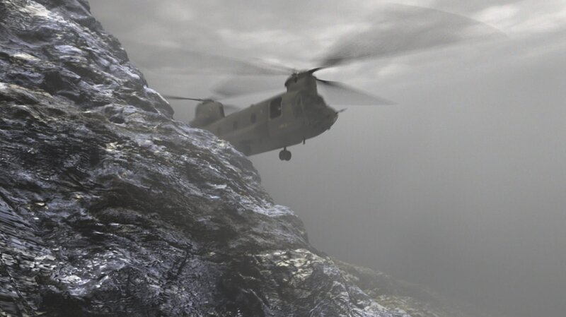 Am 2.Juni 1994 stürzte der Kriegshubschrauber Chinook im Rahmen einer Truppenbewegung über Schottland ab. – Bild: National Geographic Channels