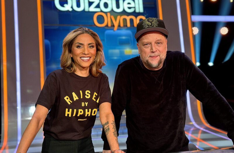 Team „Rap“: Sabrina Setlur (l.) und Smudo (r.) – Bild: ARD/​ITV Studios