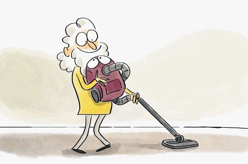 Menschen können ihre Gefühle auch irgendwo hinlenken, von wo sie gar nicht erwidert werden. – Bild: Folimage/​Ex Nihilo