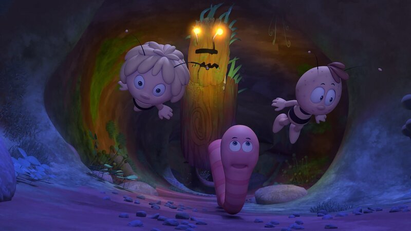 Der Honigmampf bedroht Max. – Bild: ZDF/​Studio 100 Animation