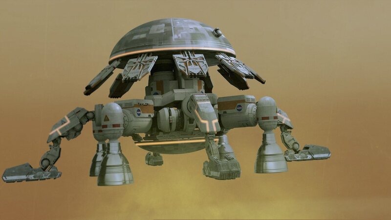 Grafik der zukunftssonde der Erde – Bild: Copyright: Discovery Communications, Inc. For Show Promotion Only