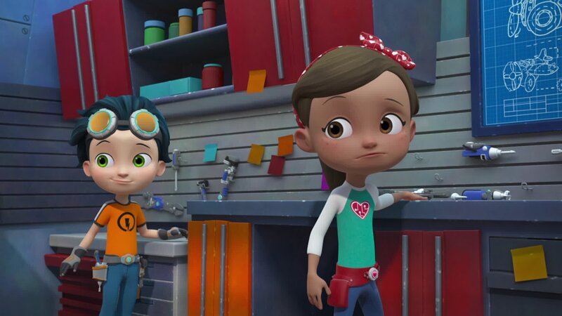 L-R: Rusty, Ruby – Bild: Spin Master Riveting Productions Inc.