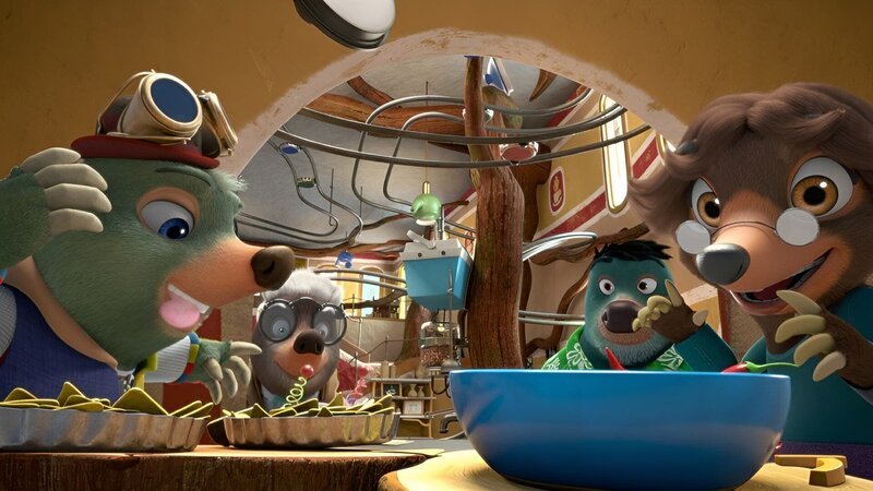 Zum krönenden Abschluss der Stadtrundfahrt lädt Moley die Botschafterin zu einem extrascharfen Gericht in Señora Marias Chili Restaurant ein. – Bild: ZDF/​Two Daughters Entertainment Ltd