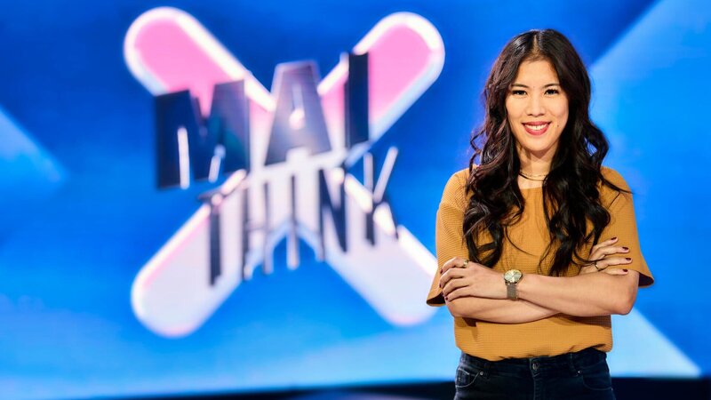 Mai Thi Nguyen-Kim präsentiert die „MAITHINK X – Die Show“. – Bild: ZDF
