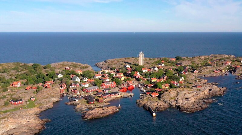 Seit Jahrhunderten Lotsenstation in den südlichen Schären – die Insel Landsort. – Bild: BR/NDR Seit Jahrhunderten Lotsenstation in den südlichen Schären – die Insel Landsort. – Bild: BR/NDR