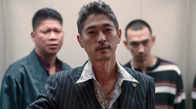 Hayama (Yôsuke Kubozuka) möchte die Macht bei den Chihara-kai übernehmen. – Bild: HBO Max/​Fifth Season, LLC