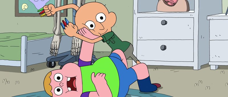 v.li.: Clarence, Sumo – Bild: Cartoon Network Studios