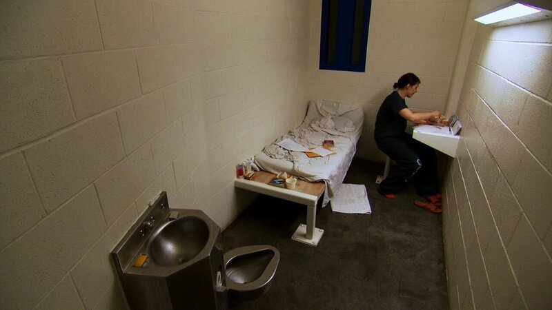 „The Hole“, also „das Loch“, nennen Inhaftierte die Zellen der Einzelhaft. – Bild: National Geographic Channel