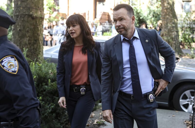 Maria Baez (Marisa Ramirez, l.); Danny Reagan (Donnie Wahlberg, r.) – Bild: CBS Broadcasting, Inc.