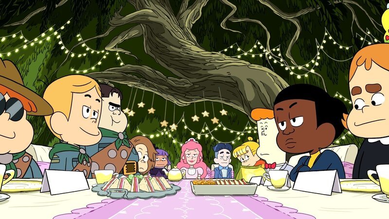 v.li.: The Junior Forest Scouts, Handlebarb, Tea Timers, Mackenzie, J.P., Craig, Kelsey – Bild: TM & © 2018 The Cartoon Network, Inc. A Time Warner Company. All rights reserved