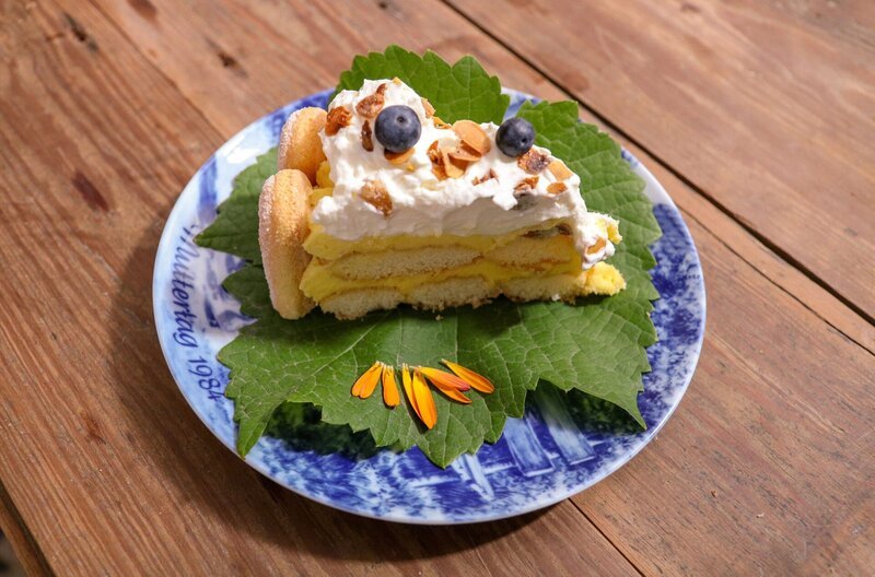 Jürgens Dessert: eine Kirchspiel- bzw. Malakoff-Torte. – Bild: SWR