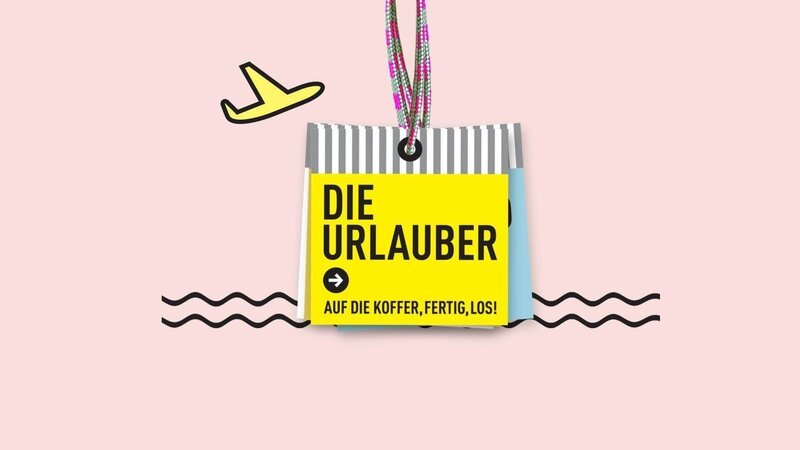 Das Logo zu „Die Urlauber – Auf die Koffer, fertig, los!“. – Bild: RTL