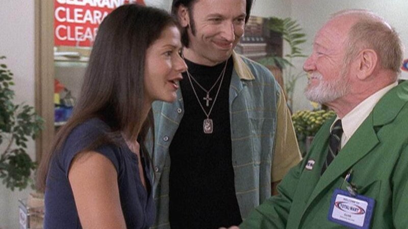 Kurz nachdem Jordan (Jill Hennessy) und Nigel (Steve Valentine, M.) mit dem netten Clive Alpert (W. Morgan Sheppard) gesprochen haben, stirbt dieser. War es Mord? – Bild: RTL /​ NBC Universal