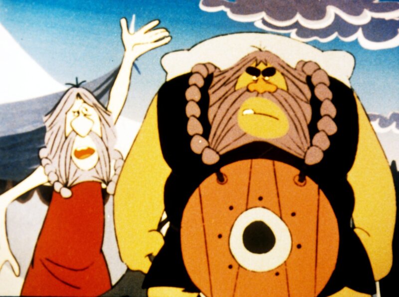 Bullermann ist wütend: er wurde schon wieder von den Wikingern besiegt. – Bild: ORF/​Apollo Filmverleih