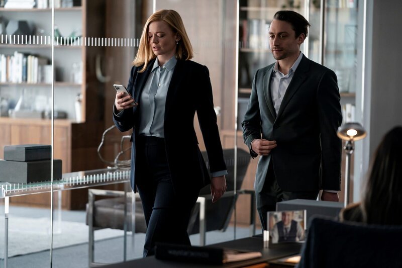 Shiv (Sarah Snook), Roman Roy (Kieran Culkin) – Bild: Macall Polay /​ HBO