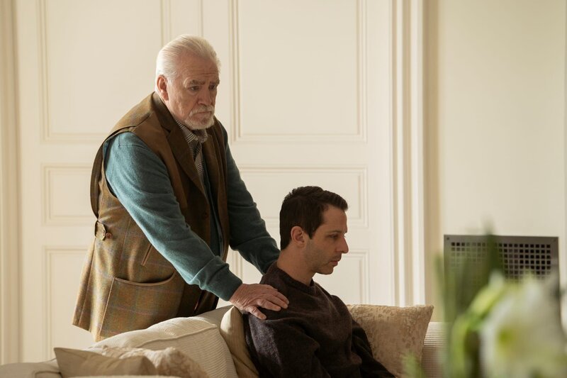 L-R: Logan Roy (Brian Cox) and Kendall Roy (Jeremy Strong) – Bild: Home Box Office, Inc.