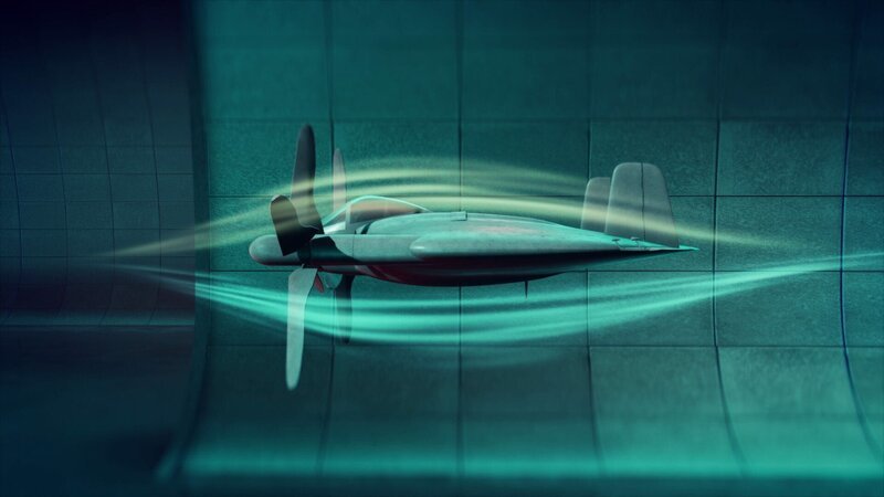 V-173 Flying Pancake – Bild: RTL /​ Wildbear Entertainment 2023 /​ Flugzeuge