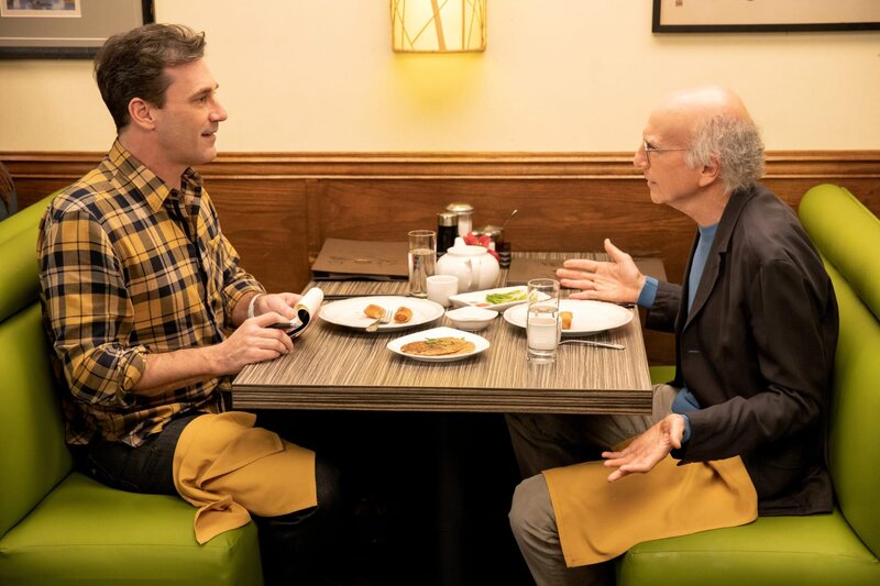 Jon Hamm, Larry David – Bild: Home Box Office, Inc.