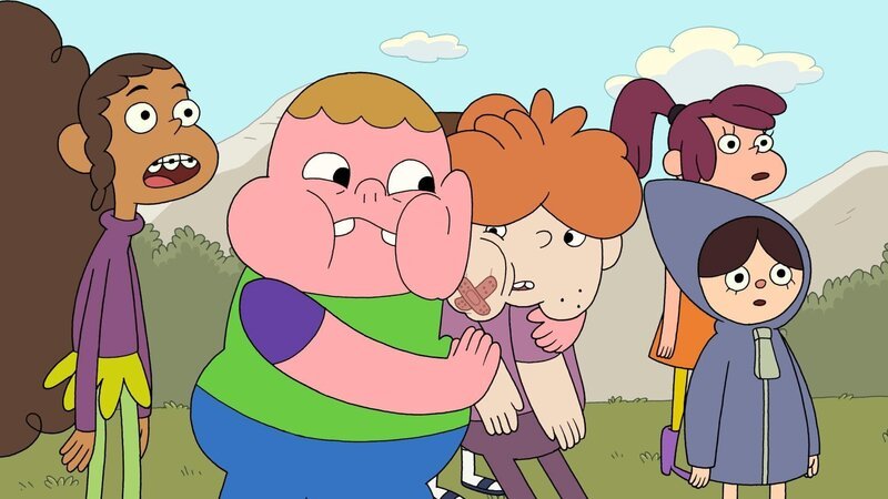 v.li.: Chelsea, Clarence, Camden, Alison, Darlie – Bild: Cartoon Network