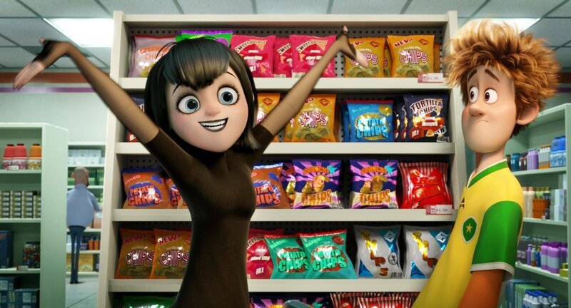 Selena Gomez as Mavis(voice) and Andy Samberg as Jonathan(voice) – Bild: PLURIMEDIA (CTMG, Inc.)