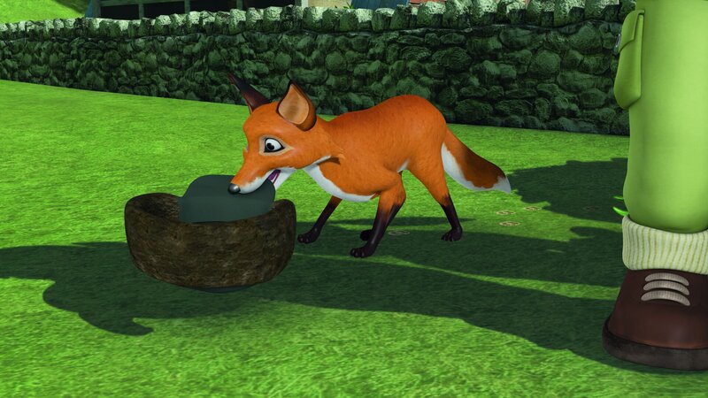 Der Fuchs ist viel schlauer als die beiden Männer. – Bild: KiKA/​2011 Prism Art & Design Limited