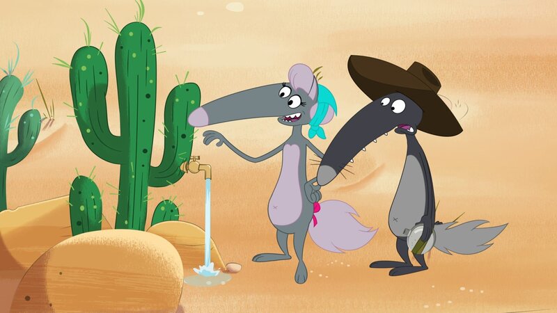 In der Wüste ist Wasser überlebenswichtig. – Bild: KiKA/​Samka Productions