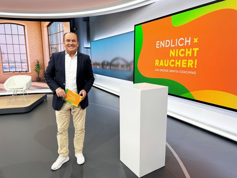 Endlich Nichtraucher! Das große Gratis-Coaching – Bild: RTL /​ Endlich Nichtraucher! Das große Gratis-Coaching