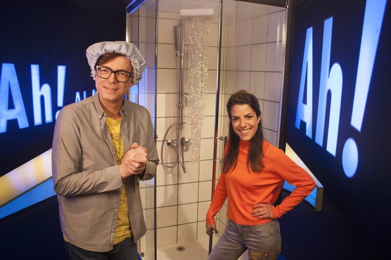 Clarissa und Ralph und ihre Erfahrungen beim Duschen – Bild: KKA