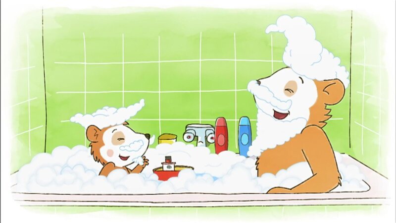 Bobo spielt Seeräuber in der Badewanne. – Bild: WDR/​Die Sendung mit dem Elefanten