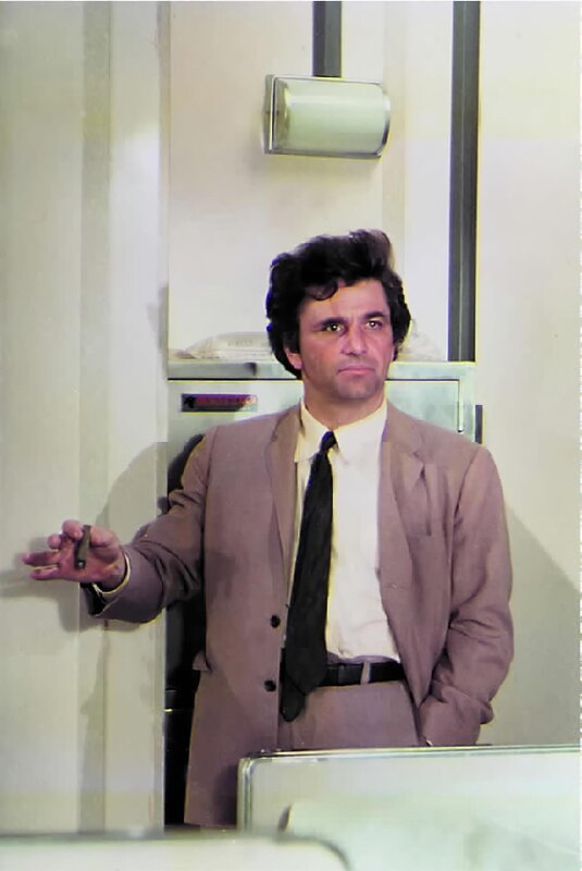 Peter Falk als Columbo – Bild: ORF (FS1/​FS2)