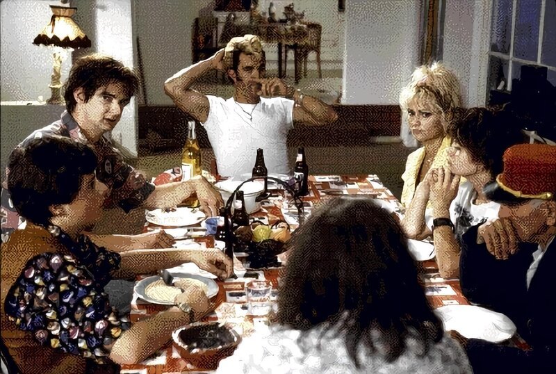 Die Mega-Proll-Familie Flodder bekommt im Rahmen eines sozialen Experiments eine Villa im Nobelviertel zugewiesen – Bild: port.hu