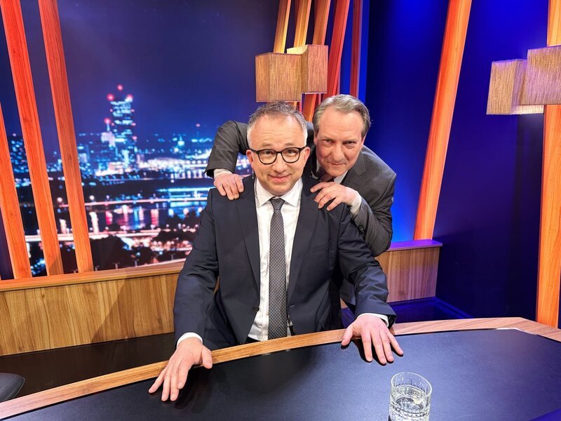 Peter Klien, Robert Palfrader. – Bild: ORF/​Gebhardt Productions