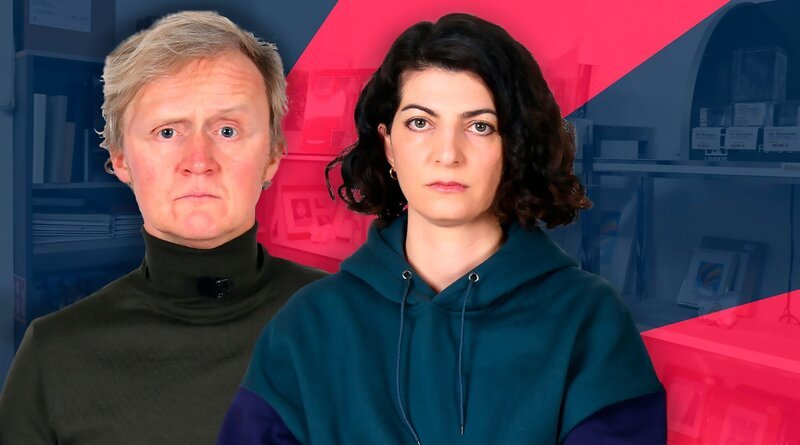 Neue Ideen braucht die Welt! Und Stand-Up Comedienne Filiz Tasdan einen Block, um ihre aufzuschreiben. Zusammen mit unserem Host Pierre M. Krause besorgt sie einen und spricht dabei über ihre Jugend, ihre Vergangenheit in der Werbebranche und wie sie zur Comedy kam. – Bild: SWR/​dibido.tv /​ ZDF
