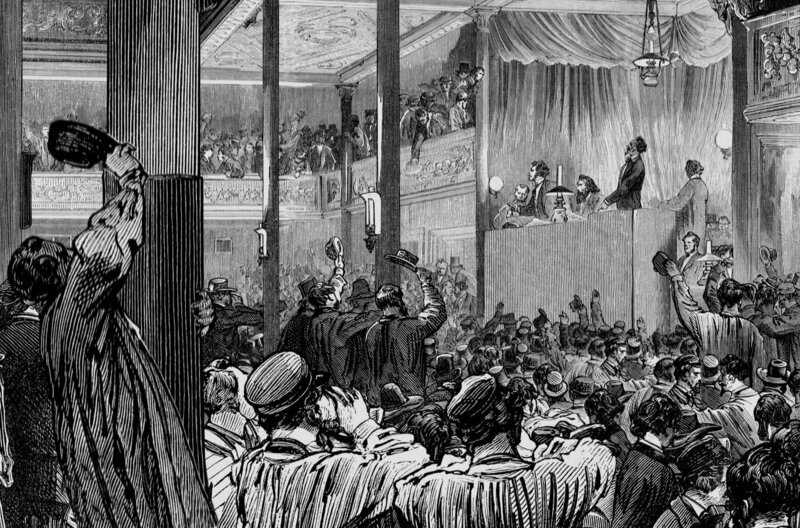 Rede im Folies Bergère – Bild: Cinétévé Rede im Folies Bergère – Bild: Cinétévé