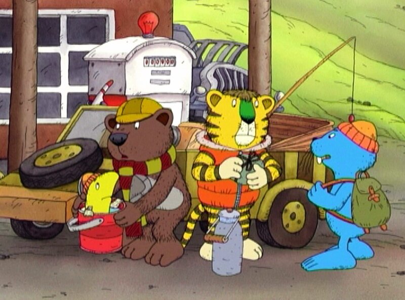 Um Wünsche zu erfüllen, braucht man Sternschnuppen. Oder, eine Fee! Und so machen sich Antje, Schlüter, der kleine Tiger und der kleine Bär auf in das Land der rätselhaften Feen – Island! – Bild: NDR/​Papa Löwe Filmproduktion