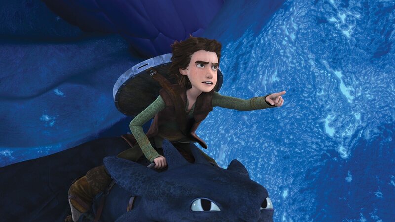 Hicks muss dafür sorgen, dass der gefährliche Skrill niemals in die Hände von Dagur gelangt. – Bild: Super RTL